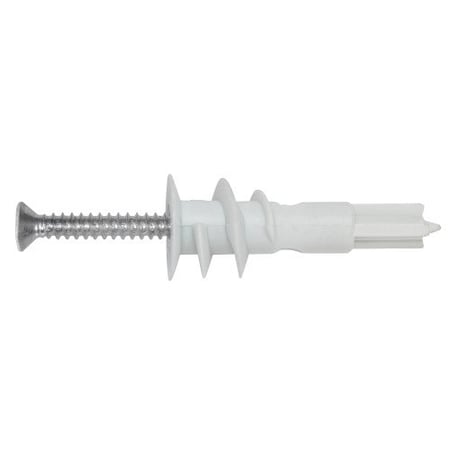 Hillman Screw Anchor, 1-1/4" L, Nylon, 5 PK 41441